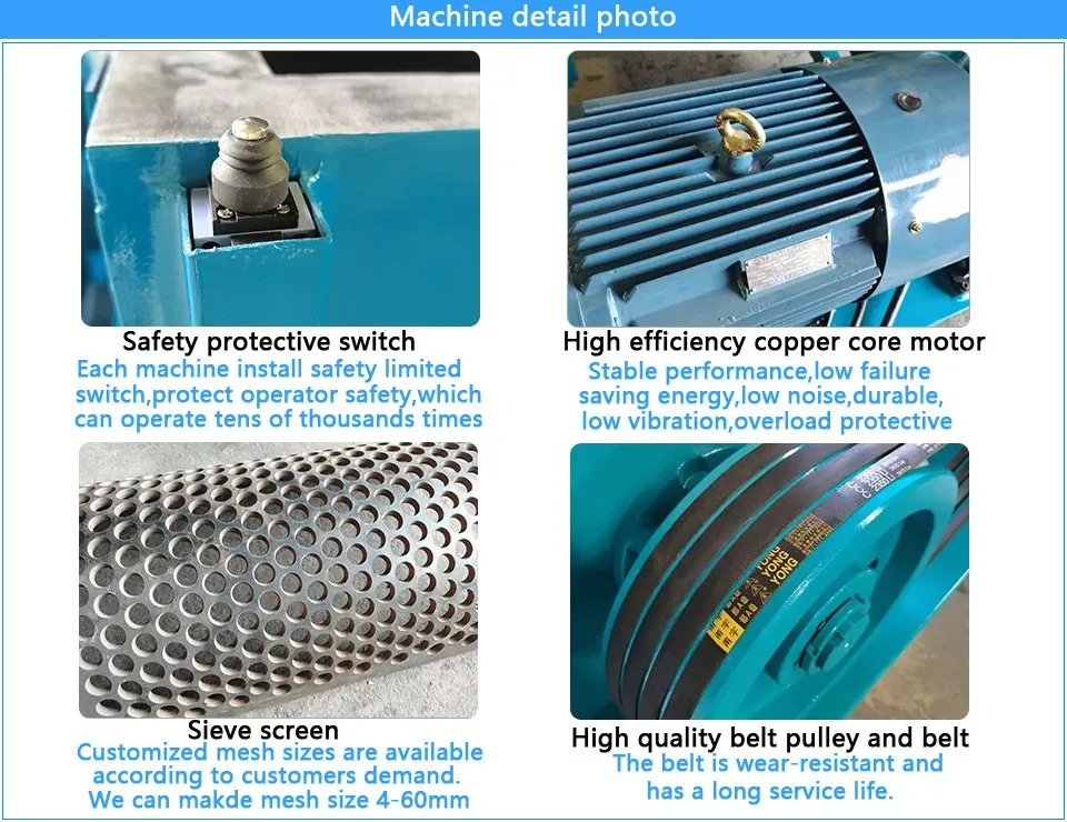 nylon shredder fiber plastic shredding machine